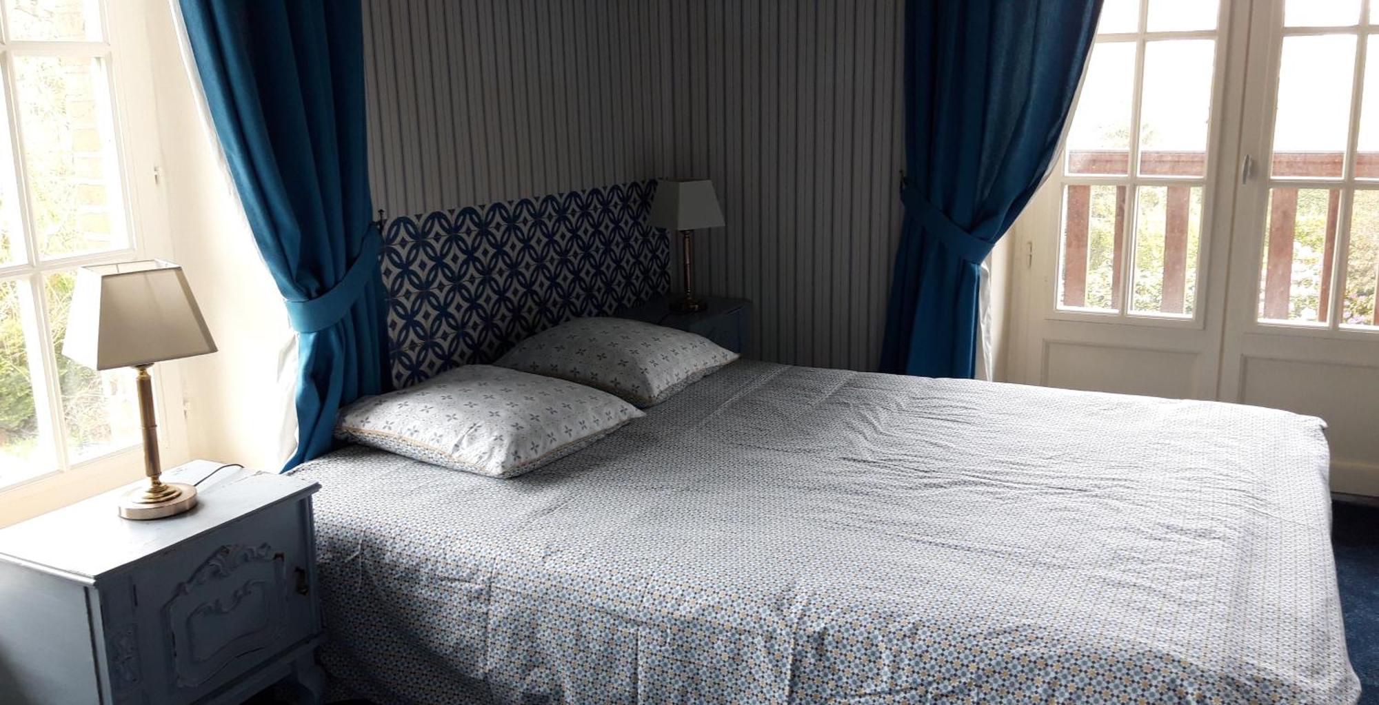 Le Chalet Suisse - Chambre Bleue Le Vicel Rom bilde